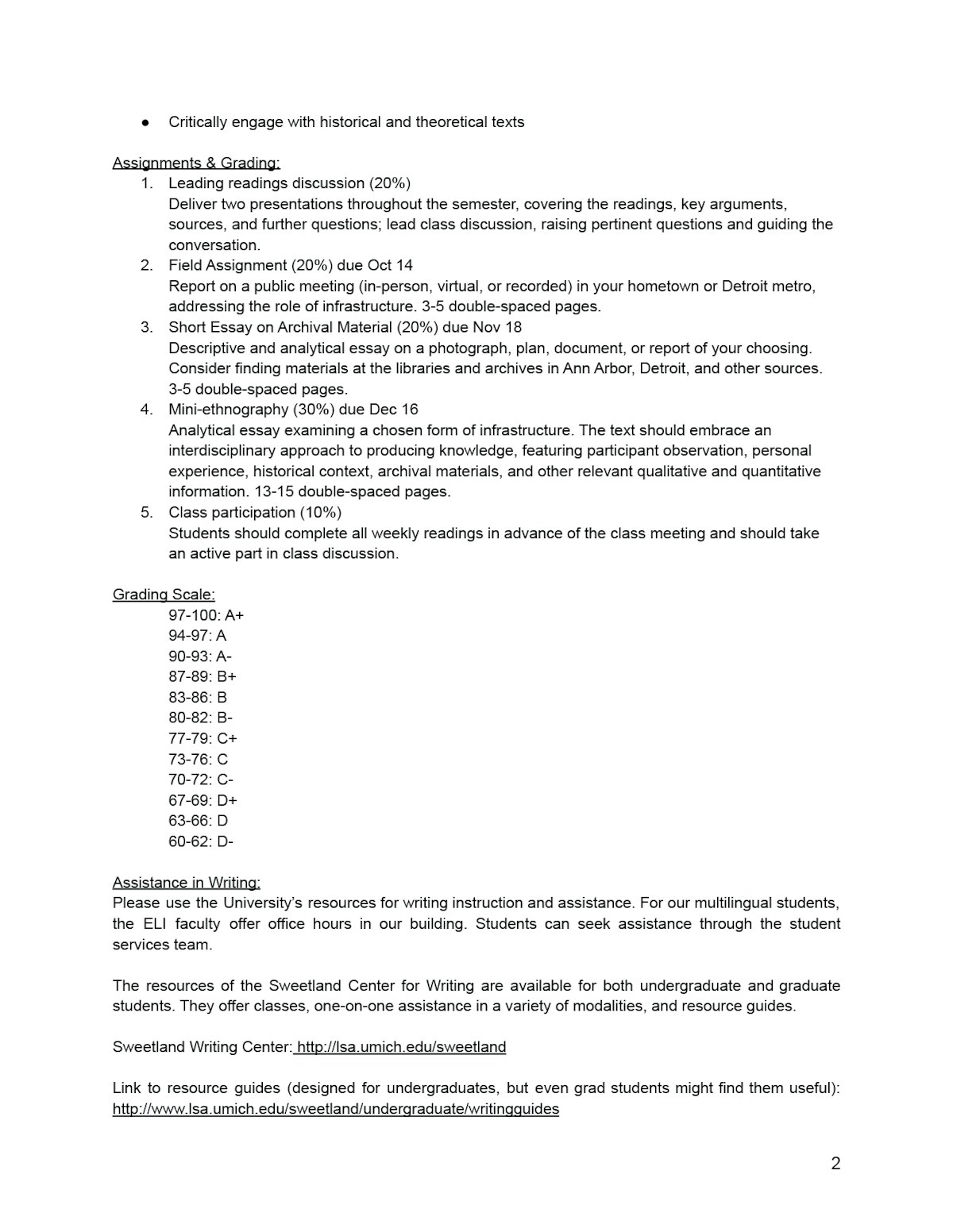 Infrastructure And Power Syllabus 02